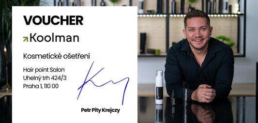Kompletní pánské kosmetické ošetření v salónu u Petra Pity Krejczyho
